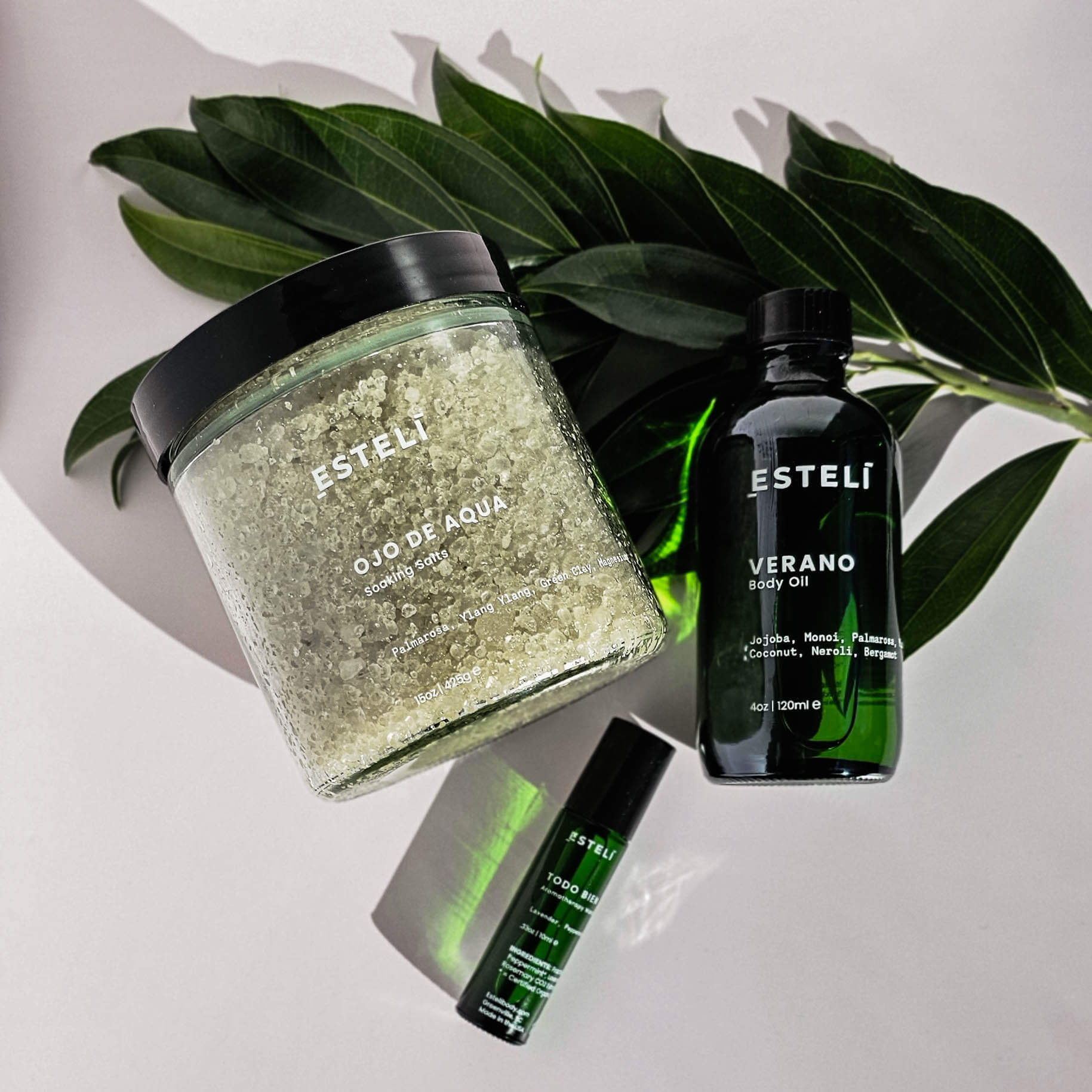 El Santuario Plants + Minerals Bath Bundle