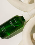 Bosque botanical hand sanitizing spray with rose geranium, black spruce, and grapefruit