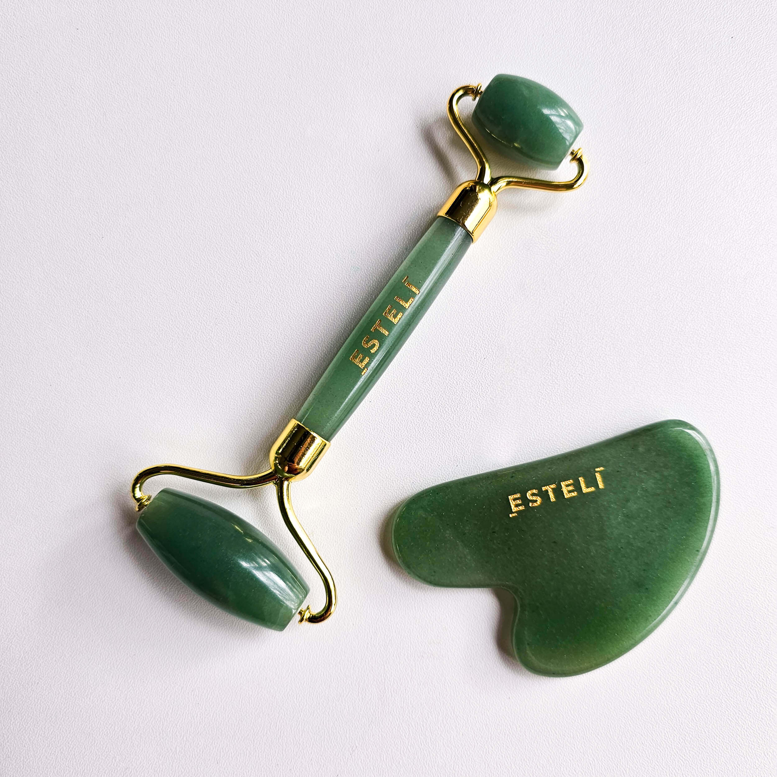 Esteli Roller and Gua Sha set