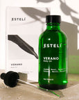 Verano Body Oil with botanical packaging